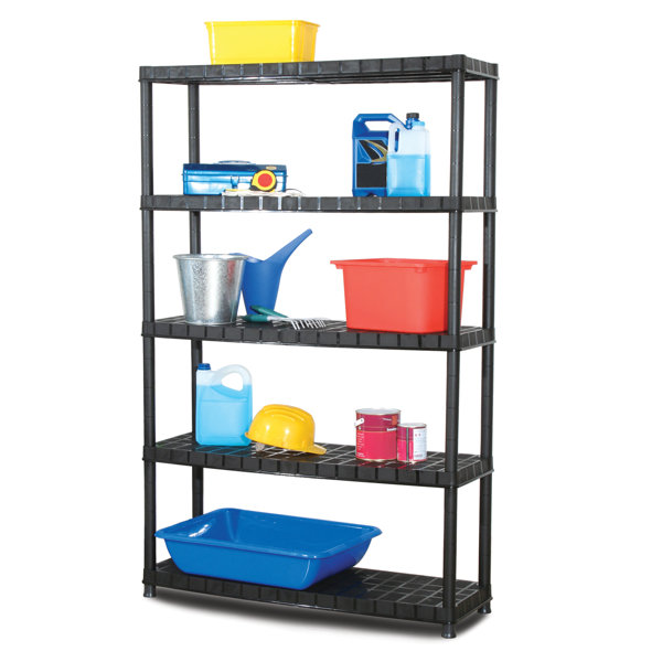 Ram Quality Products 16'' W Plastic Storage Rack Wayfair